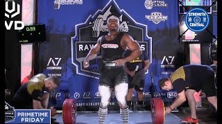 Russel Orhii - 1st Place 83 kg USAPL Raw Nationals 2018 - 801 kg