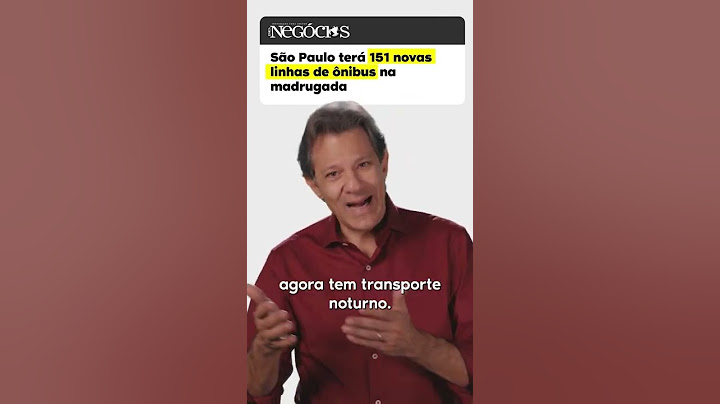 Comentando manchetes: Mobilidade em SP | Haddad