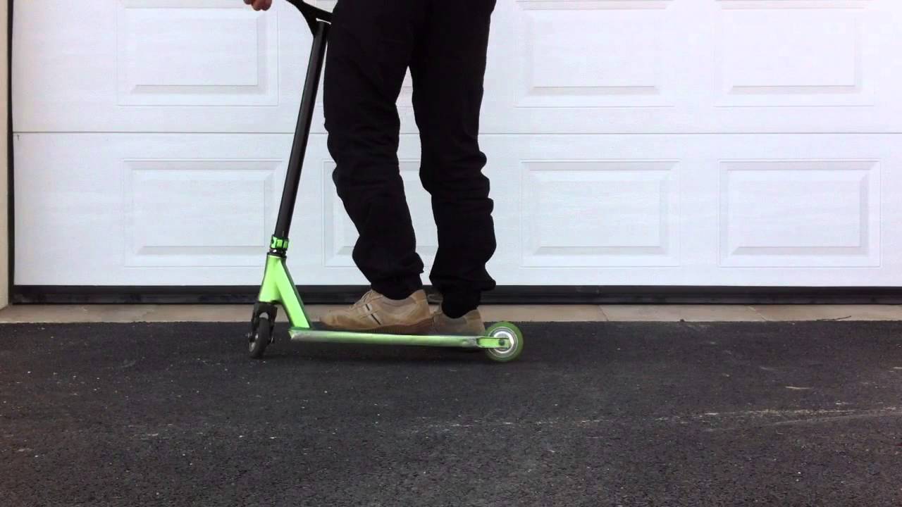 Faire un 360 en trottinette freestyle - Figure freestyle - YouTube
