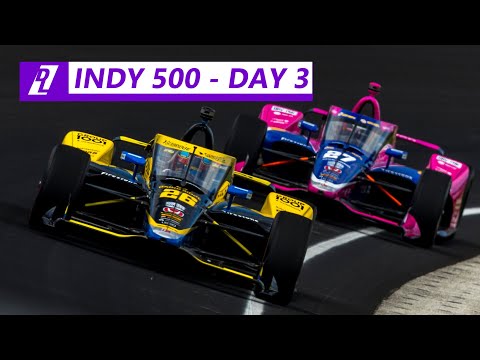 Grosjean Has A Close Call - Indy 500 Practice Day #3