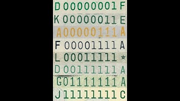 Fancy Serial Numbers: Progressive 1s Banknote Set