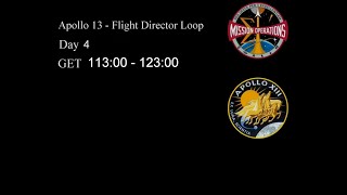 Apollo 13 - Part 17 - Flight Director Loop (113:00-123:00 GET)