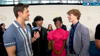 Percy Jackson Cast Discuss About Season 2 (EXCLUSIVE) On Extra