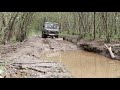 Луаз в лесной луже. Offroad .