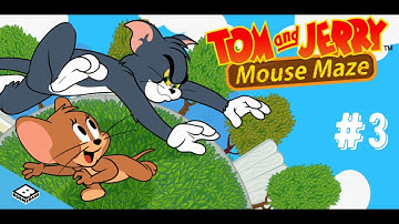 Tom & Jerry| (Stage 21 to 30) Mouse Maze -Gameplay