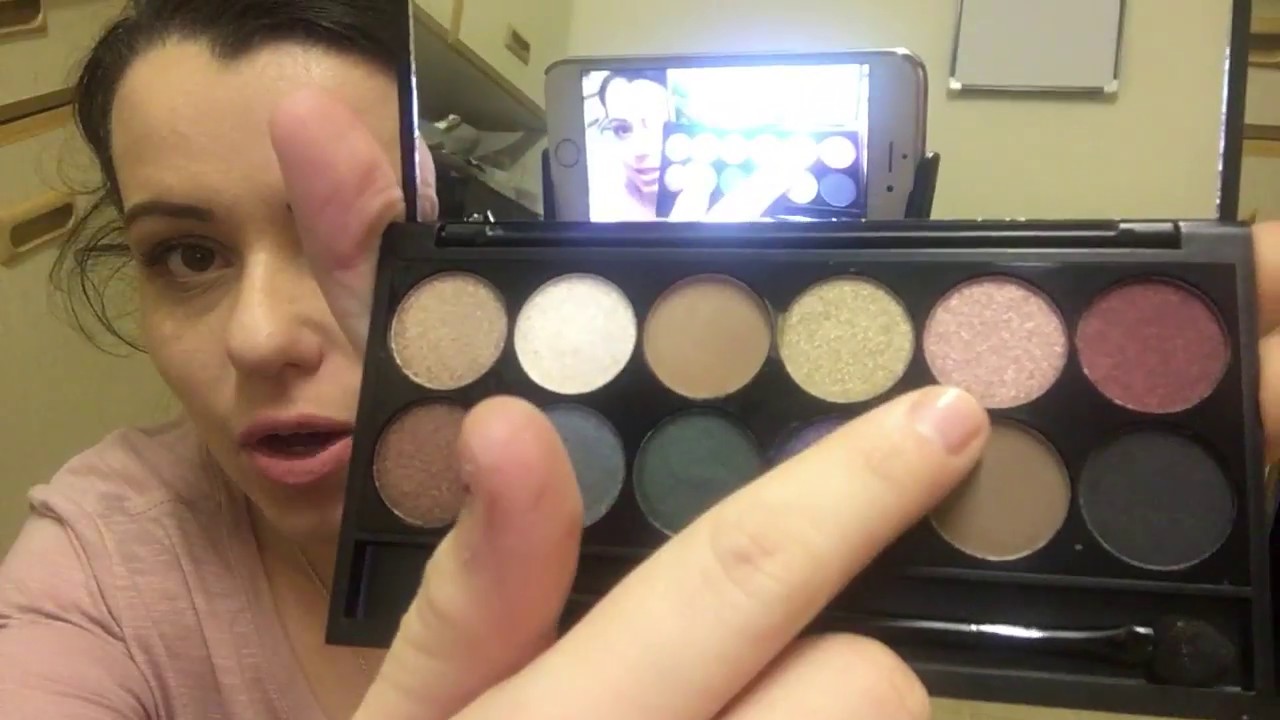 SLEEK I- DIVINE STORM PALETTE SWATCHES l Livelovemummylifex