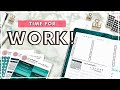 8 Planner Work Weekly Spreads For Success: Plan With Me Quick And Easy Work Spreads | CREATEWITHCAIT