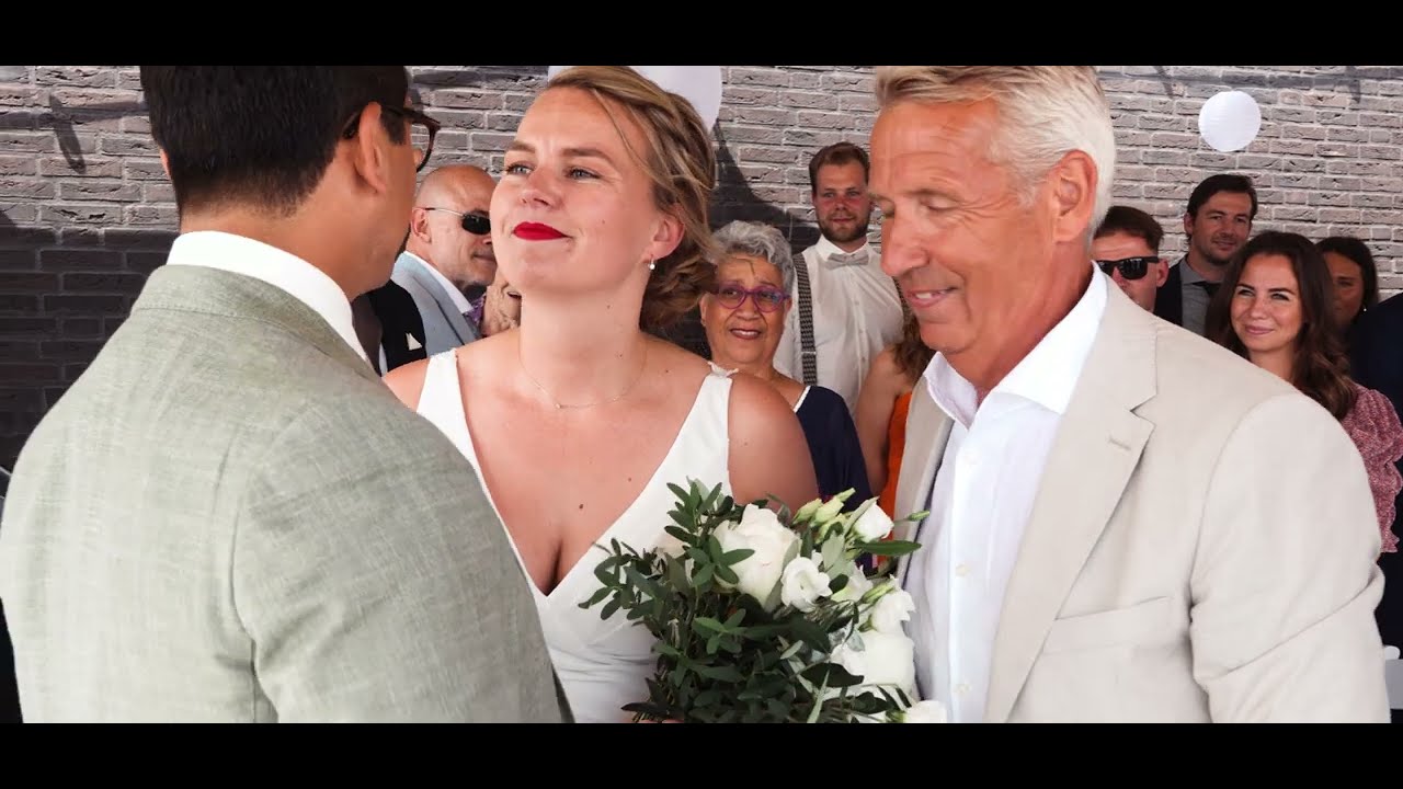 Trouwfilm van Lieke en Melvin 2023