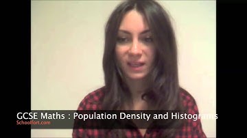 Population Density & Histograms: GCSE Maths (H) Exam Question
