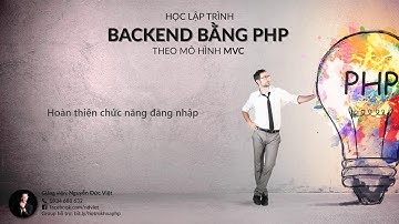 133 - Hoàn thiện chức năng đăng nhập | CodeIgniter