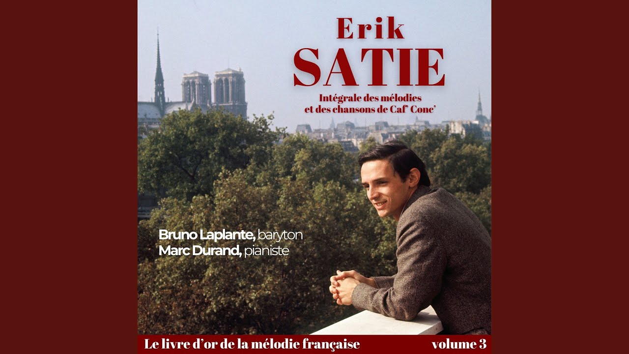Mira Ta parure est secrète (Érik Satie) , « Trois poèmes d'amour » no.3 en YouTube