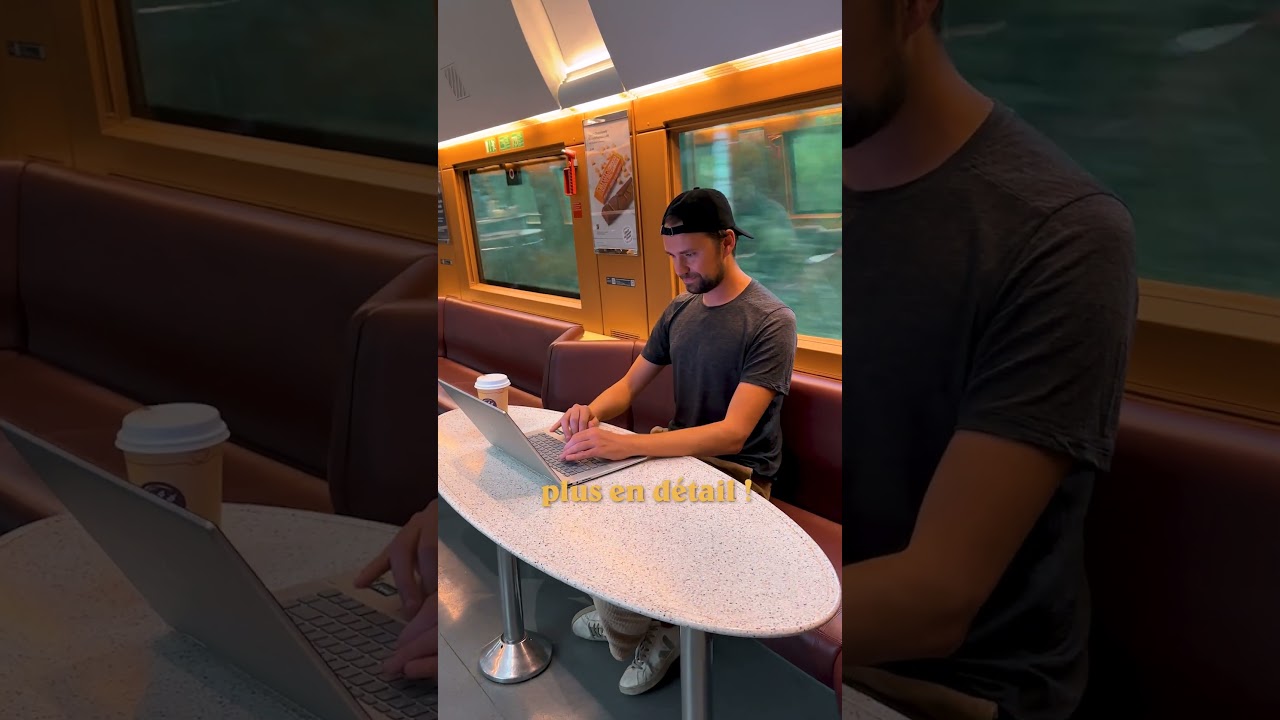 Je suis allé en Suède en train ??? #shorts #voyage  #train