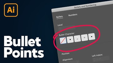 How to Add Bullet Points in Illustrator (2023)