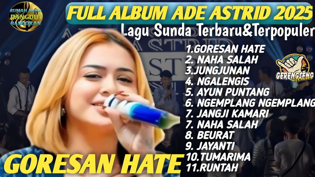 ADE ASTRID FULL ALBUM TERBARU 2025 | Lagu Sunda Populer Paling Enak Didengar