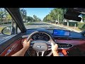 2022 Genesis GV70 3.5T Sport Prestige POV Test Drive (3D Audio)(ASMR)