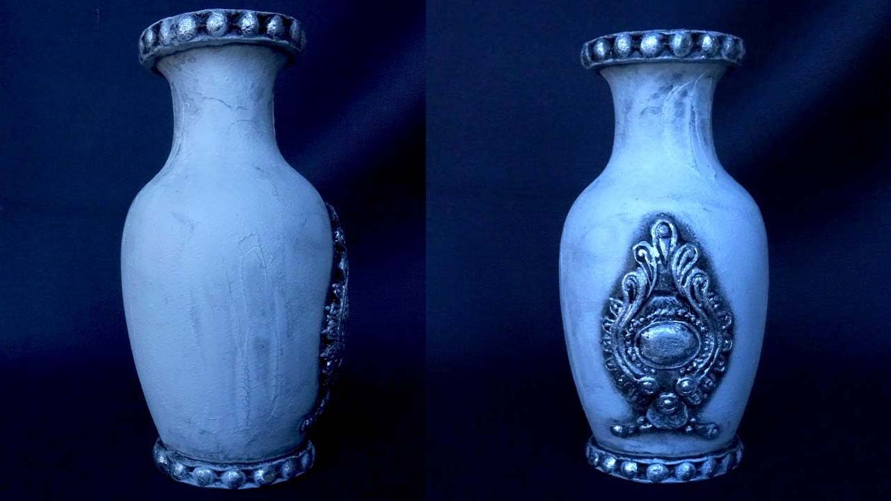 RENUEVA un viejo FLORERO ⚱ pasado de moda 👍🏻