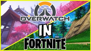 We Play Overwatch in Fortnite Blizzard World Map in Fortnite