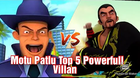 Motu Patlu Top 5 Kung Fu Powerful Villan