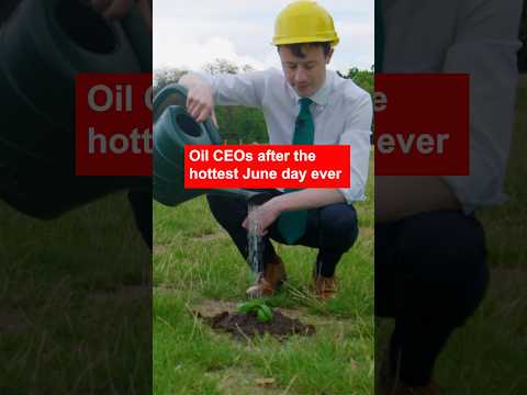 Oil CEOs after the hottest June day ever