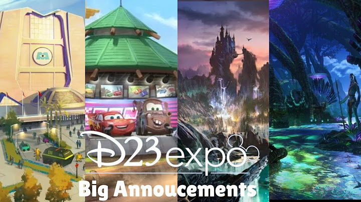 All of the Disney Parks Ride and Land Announcements from D23 2024