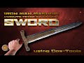 Making a Knights Templar Infinity Sword