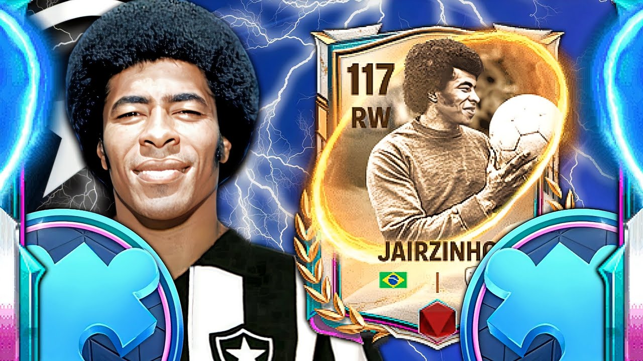 BEST RW IN THE GAME??? FOOTYVERSE ICON PLAYER JAIRZINHO 117 OVR REVIEW ...