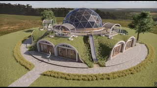 🌿 ECODOME | Virtual Tour | Step Inside the Future of Immersive Spaces 🌿
