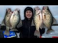 The most incredible crappie fishing weve ever seen sharpshooting huge schools