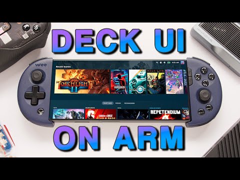 We Are Close to a Steam Deck Mini! - Steam Deck UI on ARM