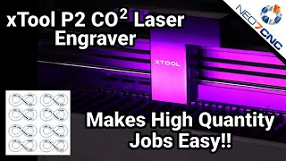 xTool P2 55W CO2 Laser Engraver - Makes High Quantity Jobs Easy!!