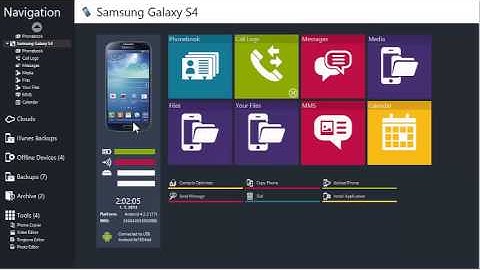 MOBILedit PC Suite 7 features preview