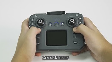 K12 MAX drone with screen remote control operation tutorial