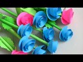 How to Make Small Flower with Paper | Making Paper Flowers Step by Step | DIY-Paper Crafts. hr3