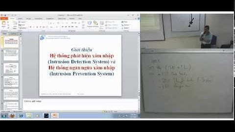 Hệ thống tìm kiếm, phát hiện và ngăn ngừa xâm nhập - Bài 1