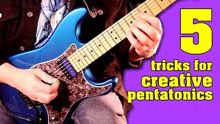 5 Ways To Be Creative With Pentatonic Licks - Chris Brooks