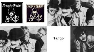 The Adicts - Tango - lyrics on screen