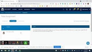 Schoology:  How to Attach a Google Drive Assignment