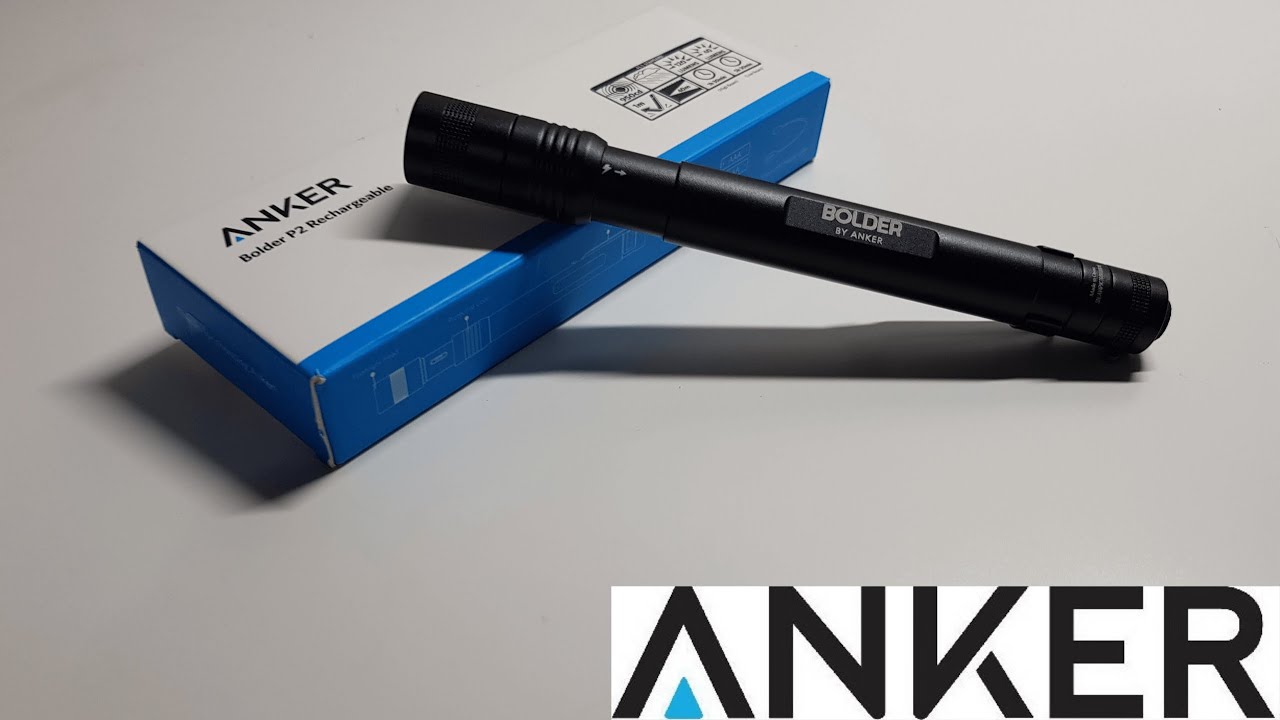 anker rechargeable bolder p2 led pen flashlight Watch UV Anker Bolder LC40 Flashlight, LED