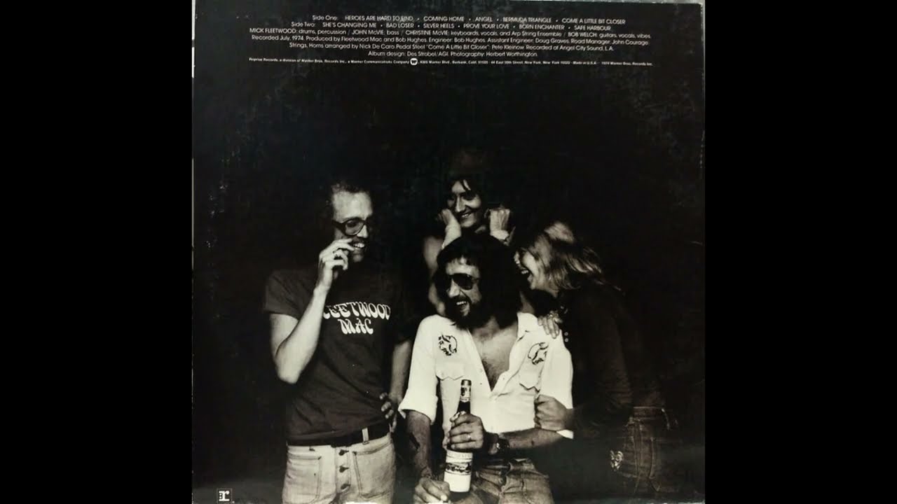 B6  Safe Harbour  - Fleetwood Mac: Heroes Are Hard To Find 1976 Vinyl Record HQ Audio Rip