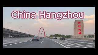 Driving the Rainbow Expressway in Hangzhou, China