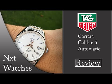Tag Heuer's New White Dial Carrera Calibre 5: Review