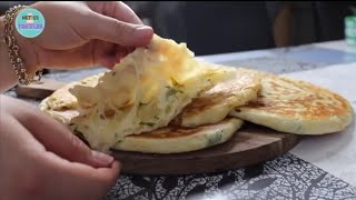 pain feuilleté à la poêle super simple 💯
