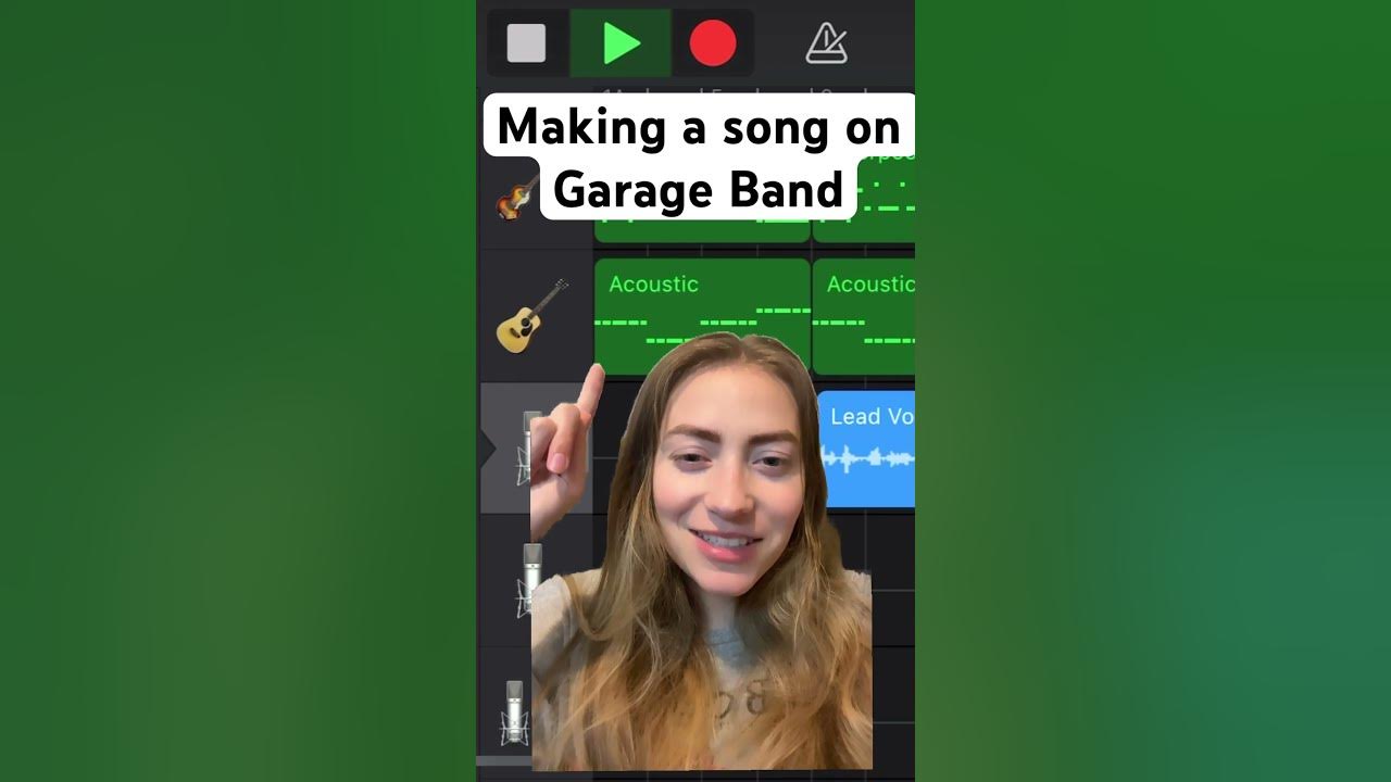 Part 4-Trying to make a song only using garage band…I’m improving!😅 #garageband #musician #original