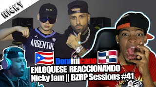 Nicky Jam & BZRP Music Sessions #41 Dominicano Reaccionando