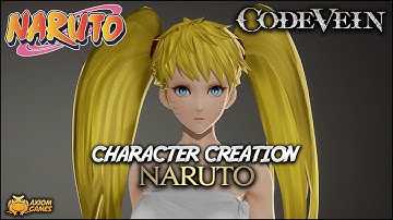 Code Vein - Naruto Oiroke no Jutsu Character Creation