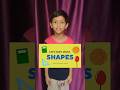 🟢 “Learning shapes is easy and fun!”#LearnShapes #KidsLearning # learning #ShapesForKids