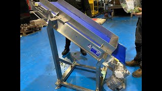 Cantilevered PU Belt Conveyor for easy Belt Removal at C Trak Ltd by C-Trak Conveyors 310 views 3 weeks ago 3 minutes, 43 seconds