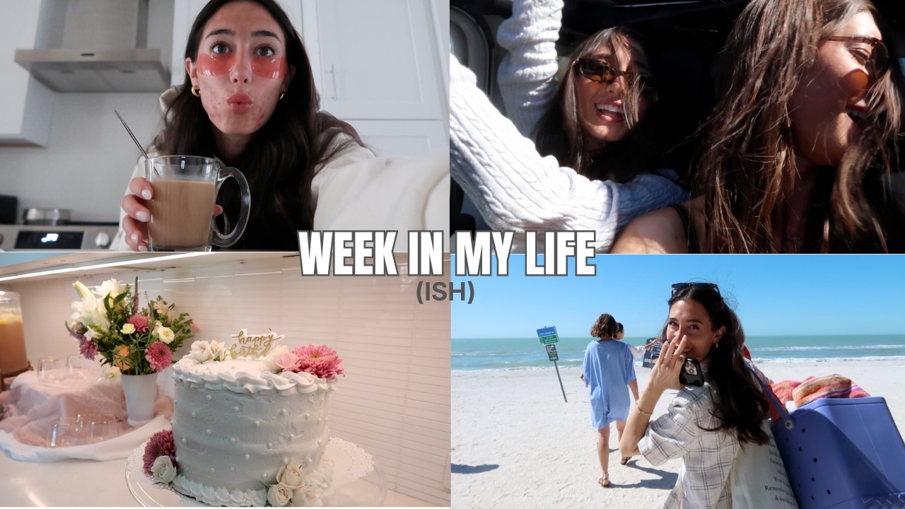 VLOG : A Week(ish) in my LIFE - Home, Gasparilla, Beach,