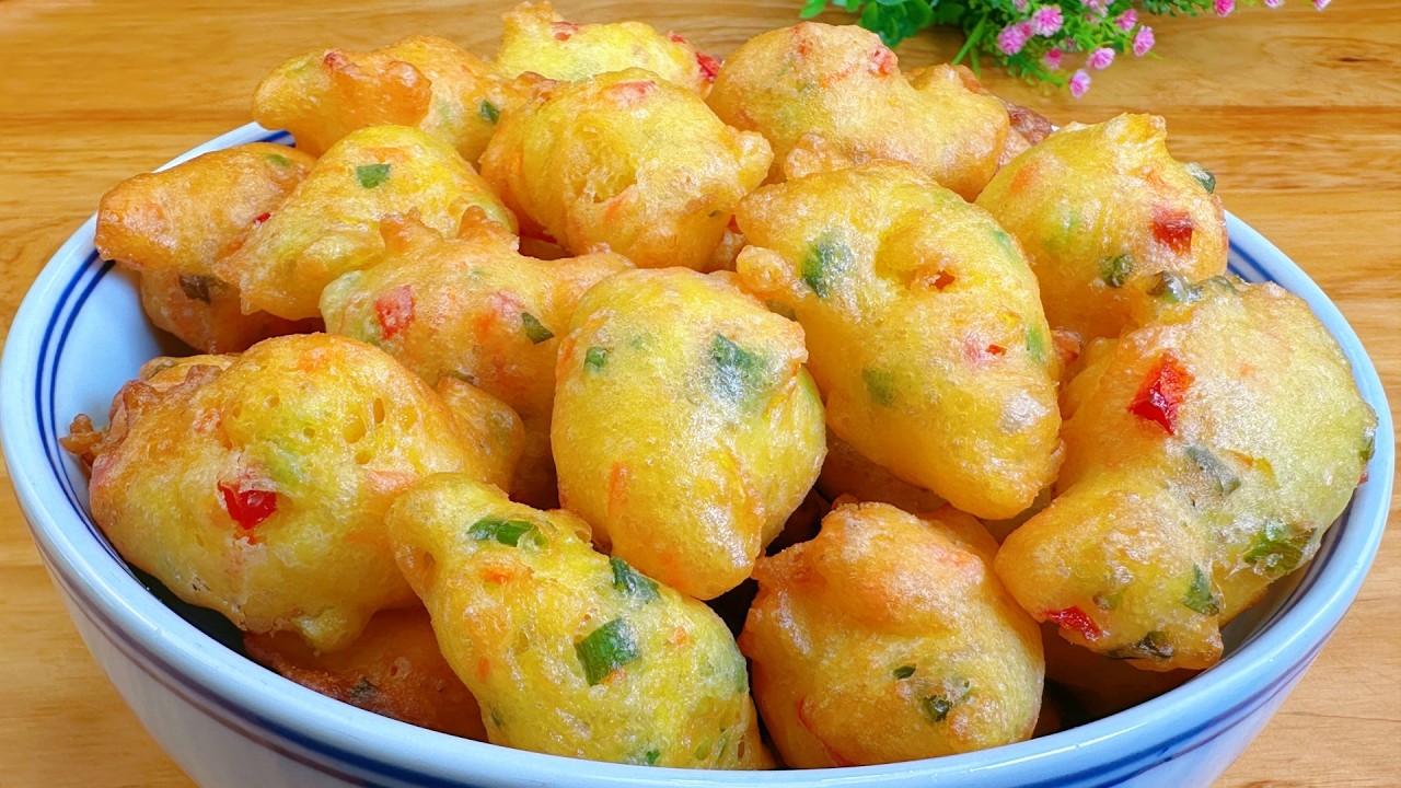 用剩米飯這樣做早餐，全程手不沾面，幾分鐘出鍋，這是我吃過最簡單的早餐了，比油條還好吃，【民寒食藝】#剩米飯早餐料理，#剩米飯早餐食譜，#剩米飯早餐的做法，#美食，#food，#Recipe，#like