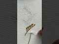 Beautiful hand embroidery design || Amazing embroidery tutorial